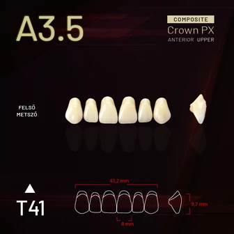 Yamahachi Composit Crown felső metsző A3,5-T41