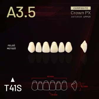 YM Composit Crown Felső metsző A3.5-T41S