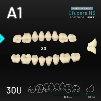 Yamahachi Akril Efucera NS felső rágó A1-30U