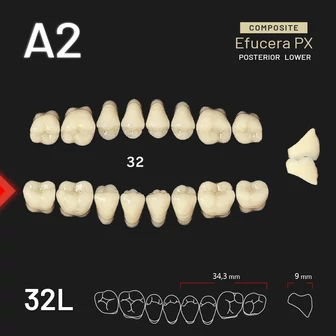 Yamahachi Kompozit Efucera PX alsó rágó A2-32L