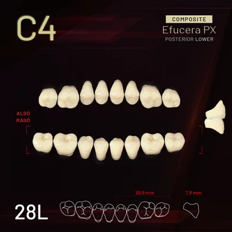 Yamahachi Composit EFUCERA alsó rágó C4 28L