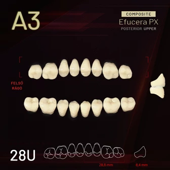 Yamahachi Composit EFUCERA felső rágó A3 28U