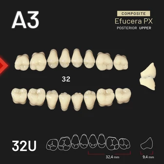 Yamahachi Composit EFUCERA felső rágó A3 32U