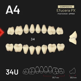 Yamahachi Composit EFUCERA felső rágó A4 34U