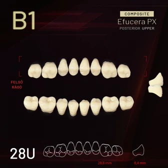 Yamahachi Composit EFUCERA felső rágó B1 28U