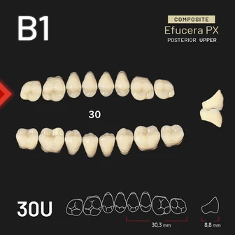 Yamahachi Kompozit Efucera PX felső rágó B1-30U