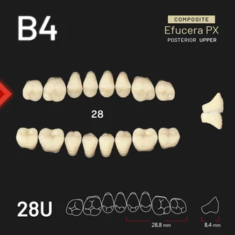 Yamahachi Composit EFUCERA felső rágó B4 28U