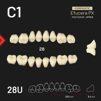 Yamahachi Composit EFUCERA felső rágó C1 28U