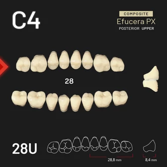 Yamahachi Composit EFUCERA felső rágó C4 28U