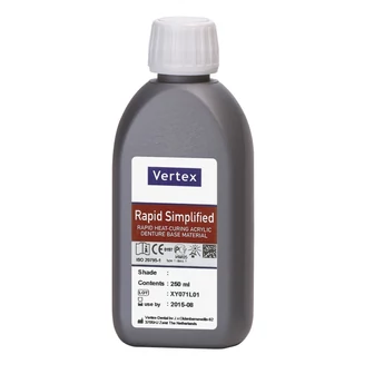 Vertex Rapid Simplified normál polimerizátum akrilát folyadék 250ml