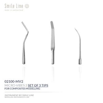 Micro-Vibes 2 Set of 3 Tips For Composites Modelling