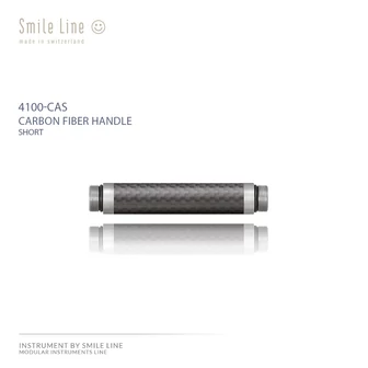 Sml 4100-CAs Instrument by Smile Line Carbon fiber handle short