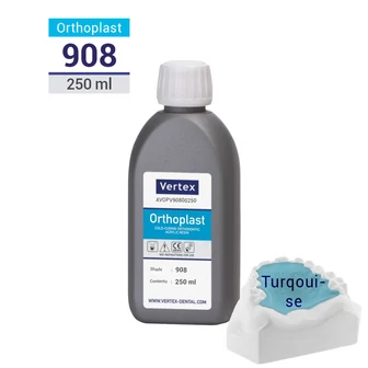 Vertex Orthoplast 908 Turquoise 250 ml