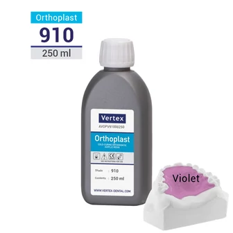 Vertex Orthoplast 910 Violet 250 ml