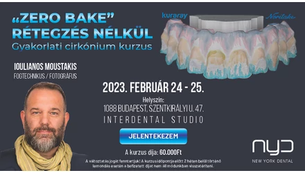 "ZERO BAKE" - Rétegzés nélkül kurzus 2023.02.24-25.