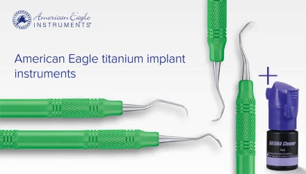 American Eagle Titanium Implant kit akció