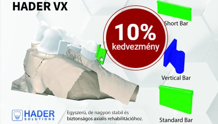 Hader VX rögzítőrendszer elemekre 10% kedvezmény