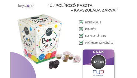 Keystone Prophy paste, polírozó paszta promóció