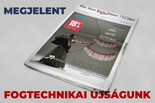 New York Dental News - Fogtechnikai hírlevél