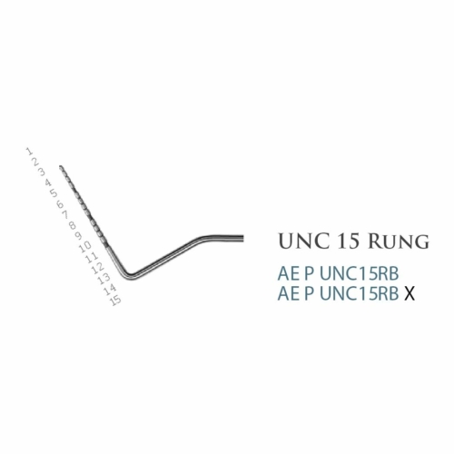 Fogászati műszer Probe UNC15 Rung, plasztik nyéllel