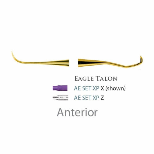 Fogászati műszer XP Scaler Eagle Talon Anterior, acél markolattal