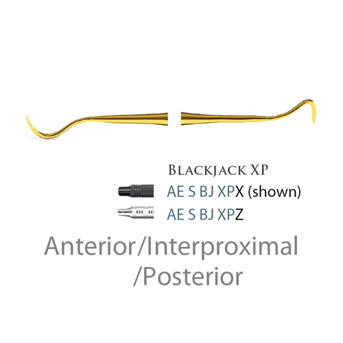 Fogászati műszer XP Scaler Blackjack, plasztik nyéllel