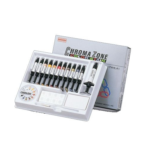 Kuraray Chroma Zone Color stain - Color table