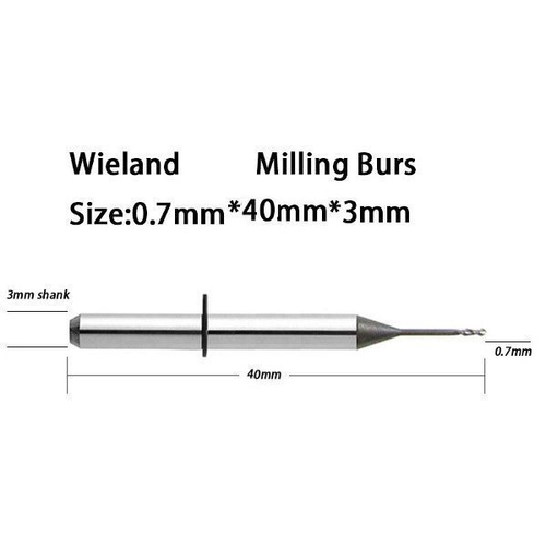 ZircoMill Wieland Select Frézer 0,7 mm