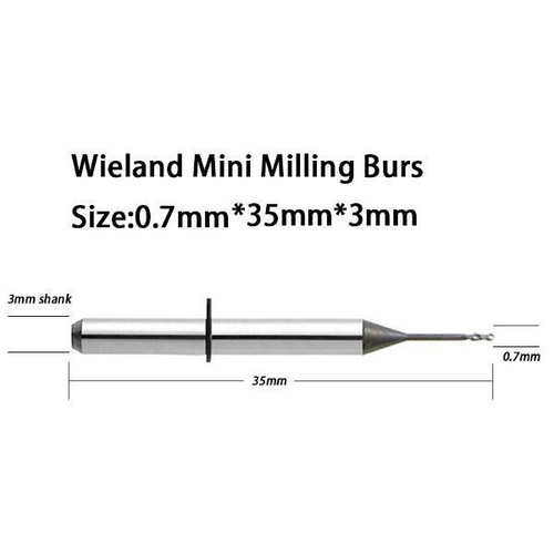 ZircoMill Wieland Mini Frézer 0,7 mm