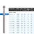 MDT Gyémánt fúró 001-009M