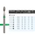 MDT Gyémánt fúró 277-021C