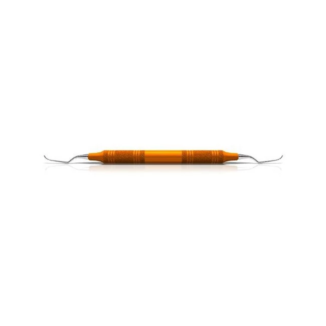 Fogászati műszer Universal Curette Columbia 2L-2R Longer Shank Anterior, plasztik nyéllel