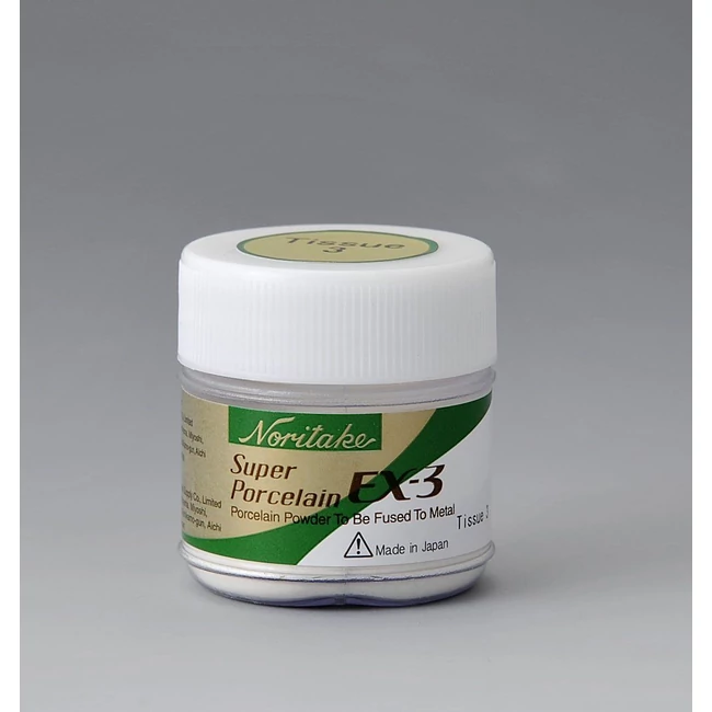 Noritake EX-3 Tissue 5 (10g) - fémkerámia ínyszínű por