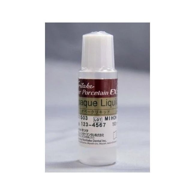 Noritake EX-3 Opaque liquid (10ml) - fémkerámia por opáker keverőfolyadék