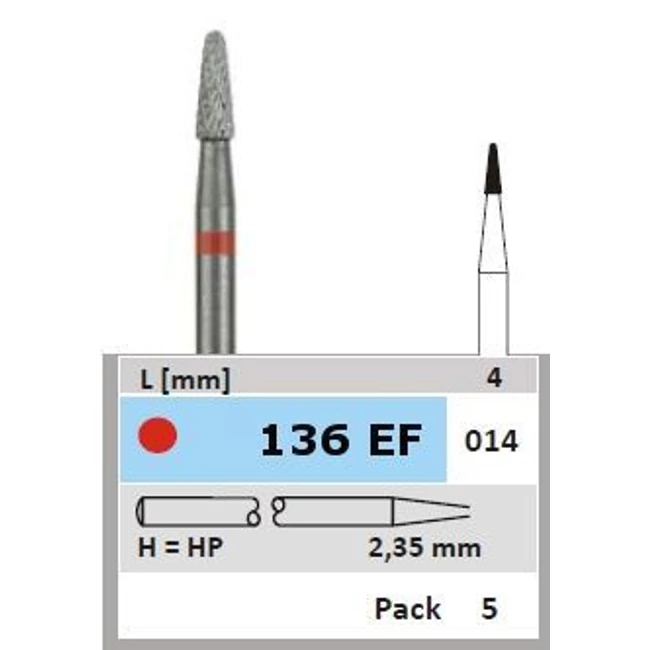 Surface fréz C136EF 104 014