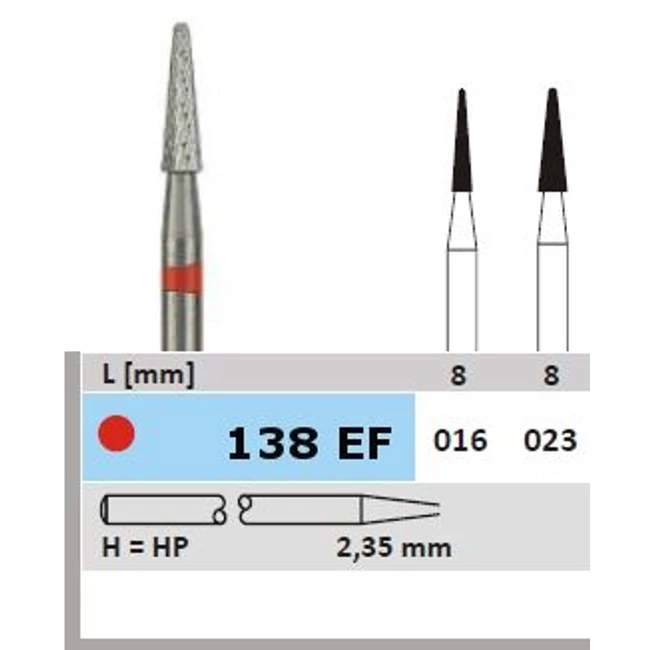 Surface fréz C138EF 104 016