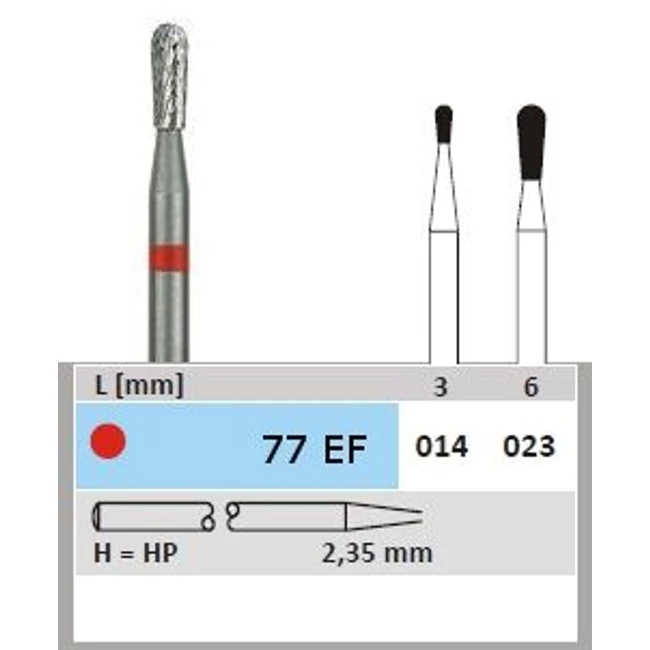 Surface fréz C77EF 104 014