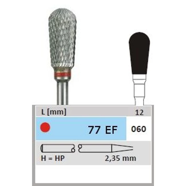 Surface fréz C77EF 104 060