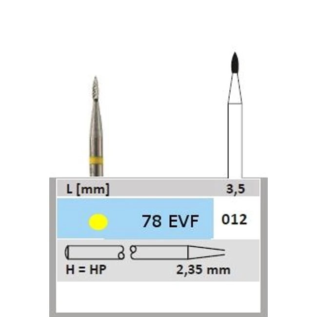 Surface fréz C78EVF 104 012