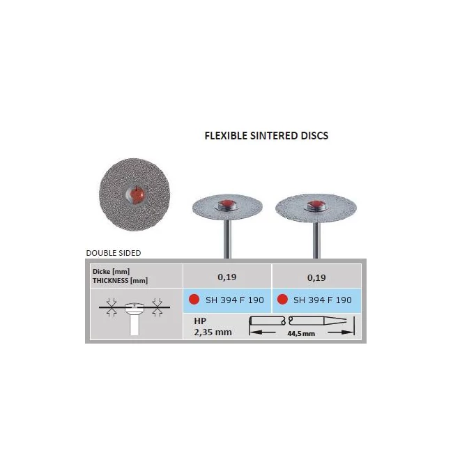 Surface szintergyémánt SH 394F 190