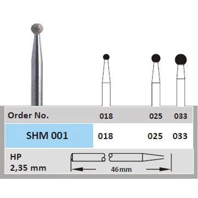 Surface szintergyémánt SHM 001 033