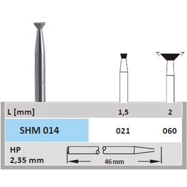 Surface szintergyémánt SHM 014 060