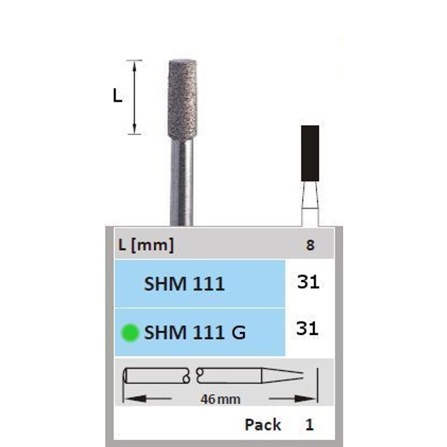Surface szintergyémánt SHM 111G 031