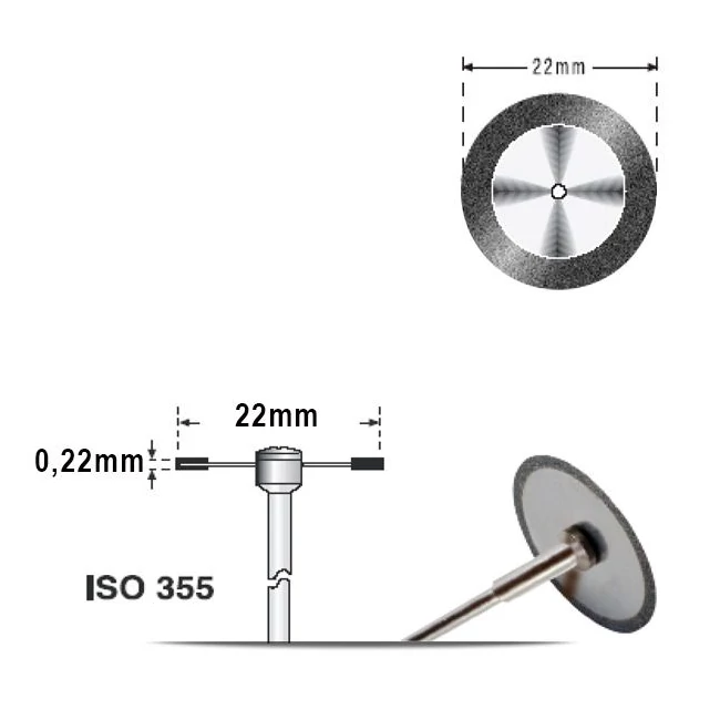 Surface SZ 355 504 220 D064 X 6 /0,22mm/