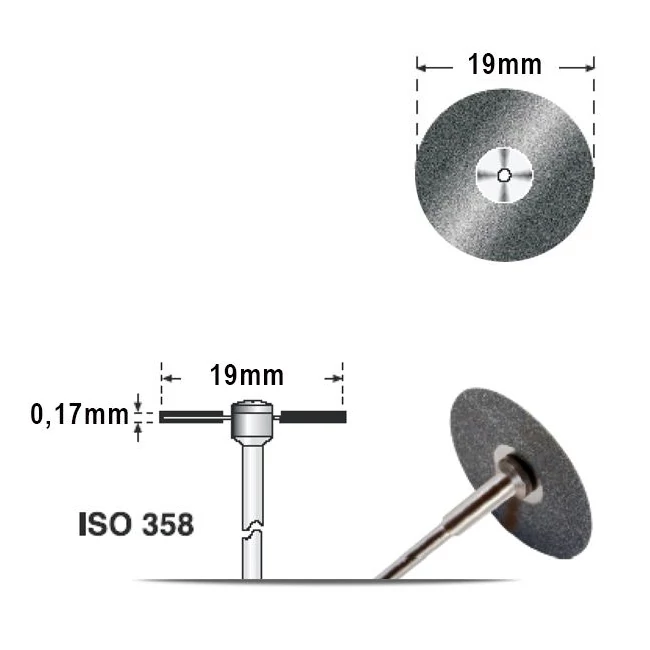 Surface SZ 358 504 220 D064X6 /0,22mm/teligyémánt