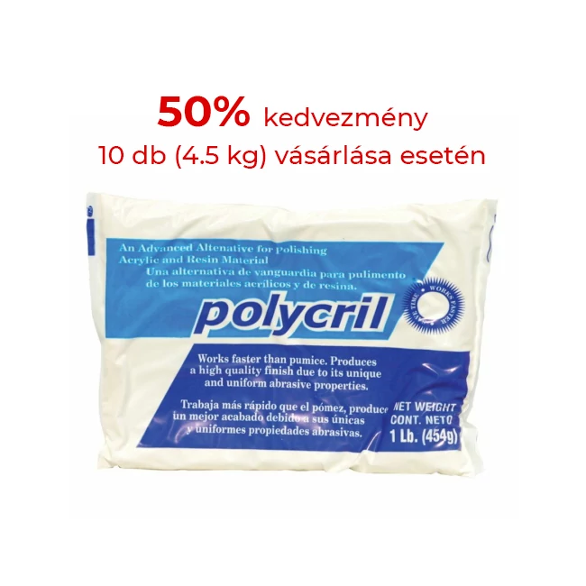 TCS Polycril polírpor 450g (5+5 akció)