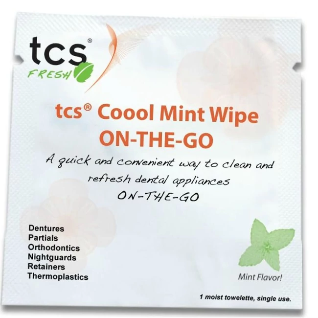 tcs® Coool Mint fogsortisztító kendő