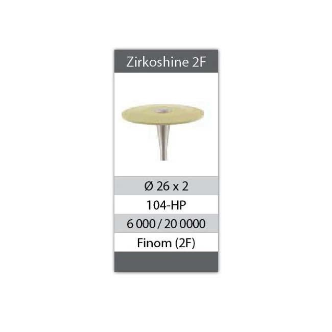 Zermatt Zirkoshine 2F cirkónium polírozó