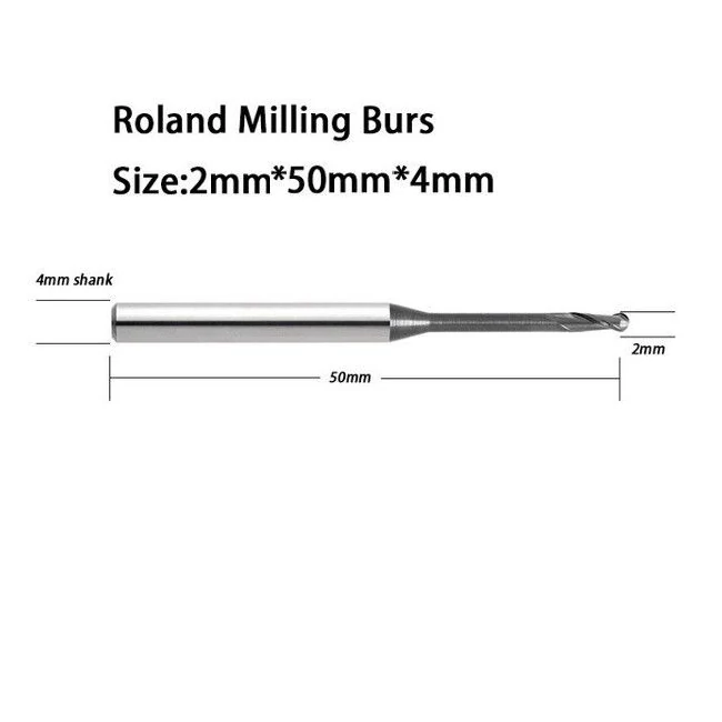 ZircoMill Roland Frézer 2,0 mm