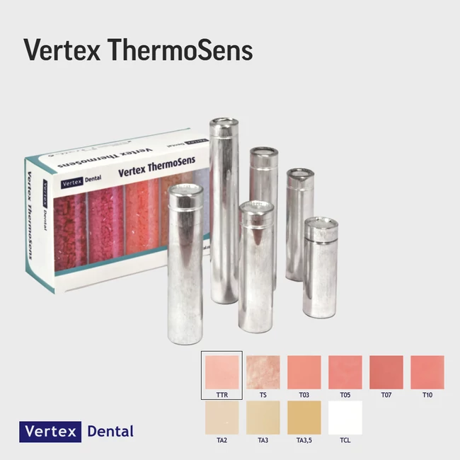 Vertex ThermoSens patron, közepes (25mm) TTR transz. pink